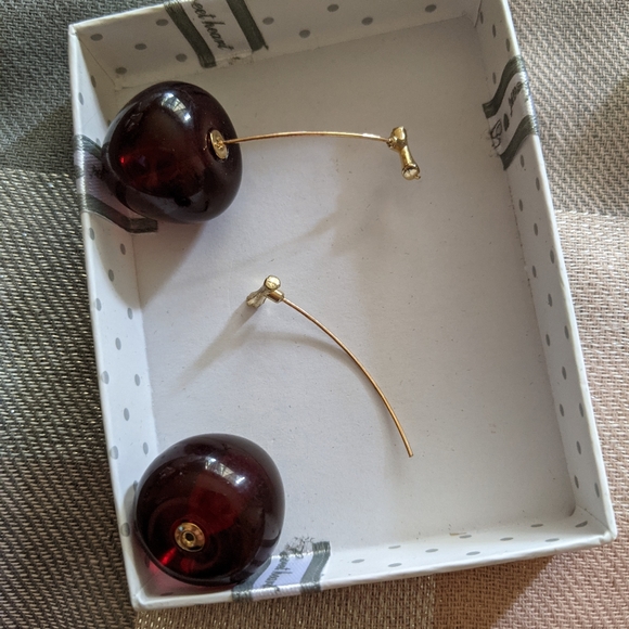 Cherry Earrings - Picture 7 of 9